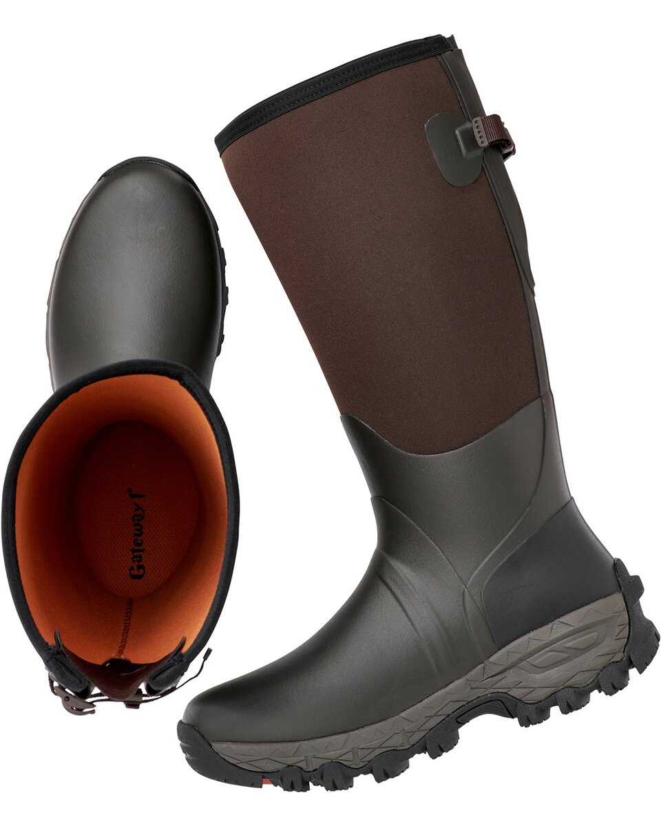 Gateway1 Woodwalker rubber boots (Dark brown)