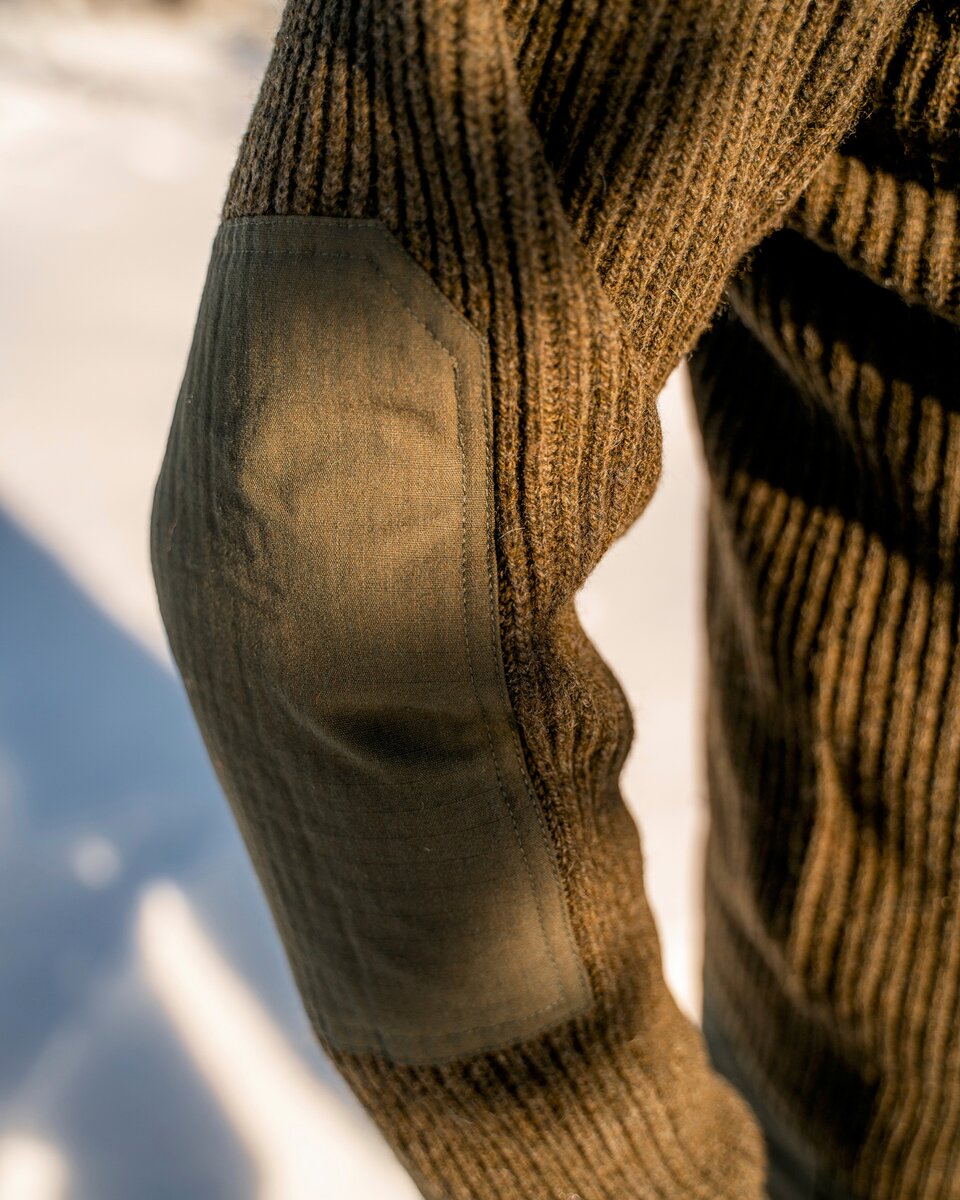 Pinewood Round neck sweater Lapland Rough (Moss Green)