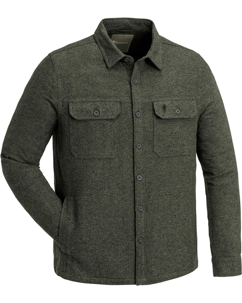 Pinewood Värnamo shirt jacket (Dark green)