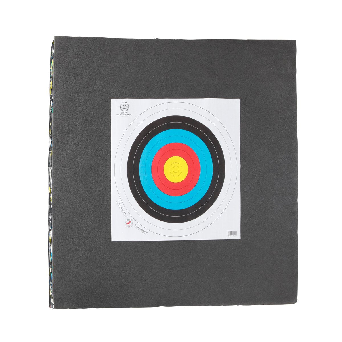 Black Flash Archery Arrow Mat - Deluxe (For bows up to 50 lbs, dimensions: 80x80x15 cm.)