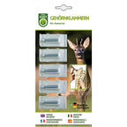 EUROHUNT Horn clips (Dear head, 5-pack)
