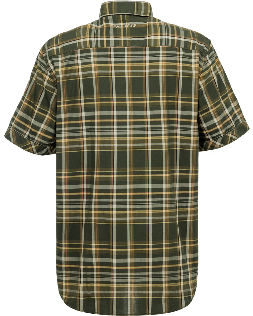 Parforce Short-sleeved hunting shirt Summer Feeling (Olive/orange)