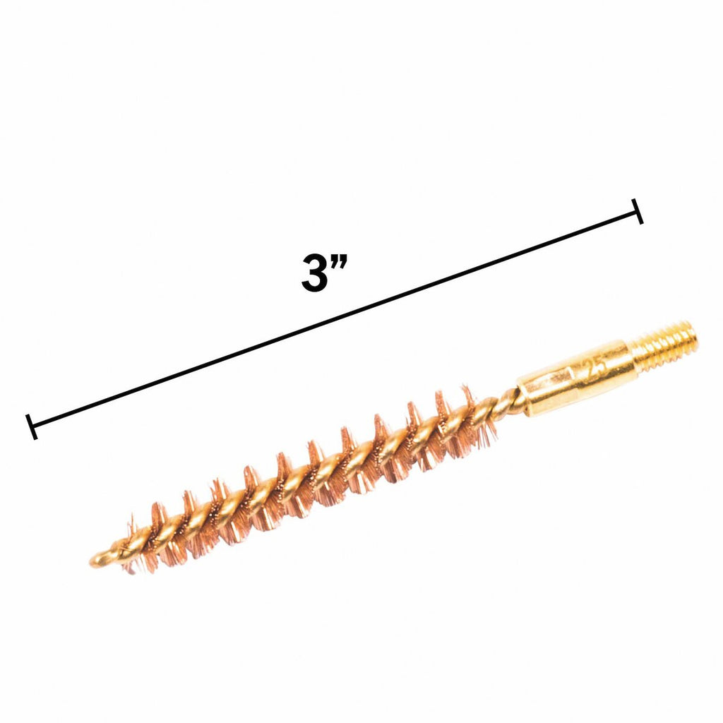 BREAKTHROUGH® Phosphor bronze cleaning brush (.25 / .254 / 6.5 mm – thread 8-32")