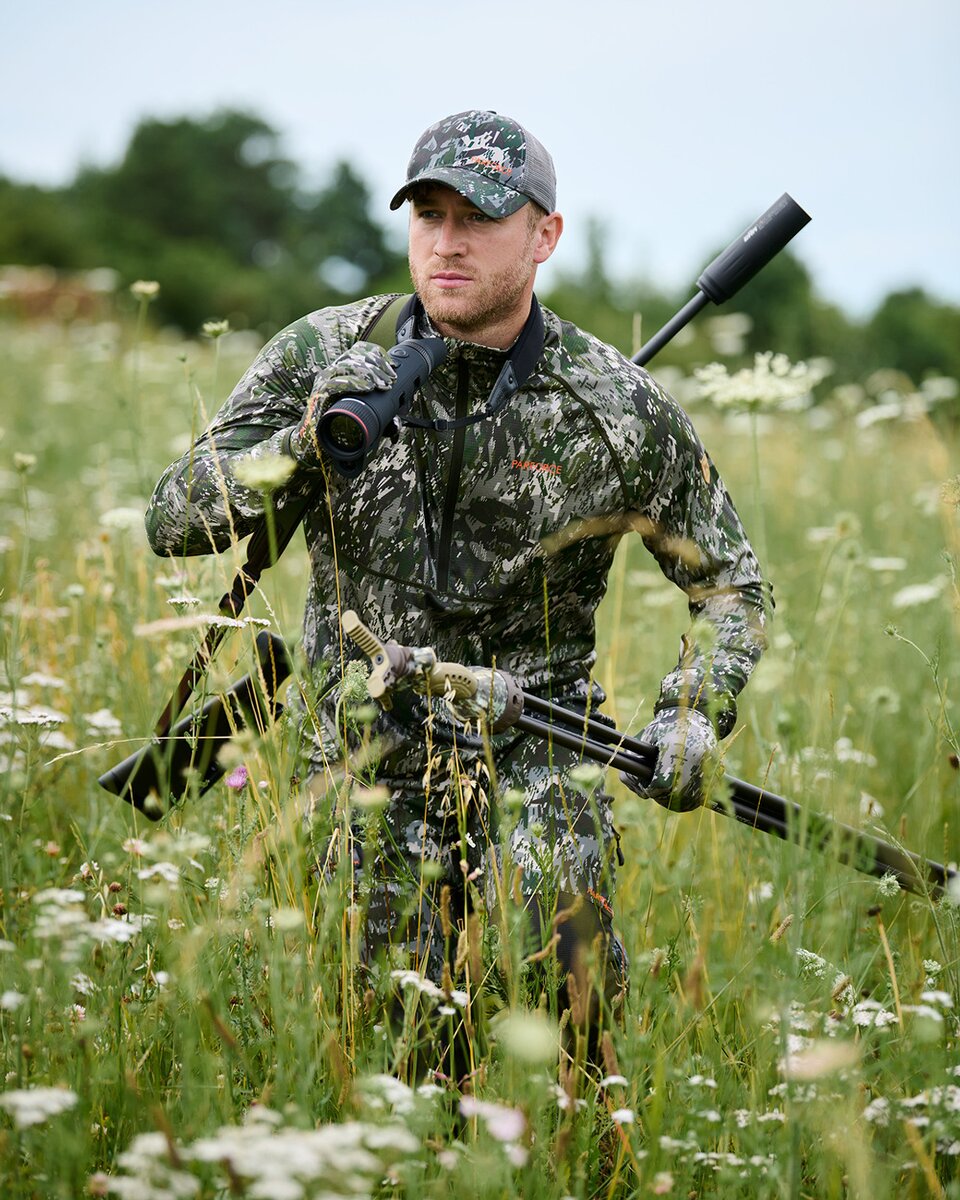 Parforce Half-Zip Functional Shirt greenSphere® (Olive camo)