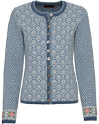 Reitmayer Jacquard cardigan (Green)