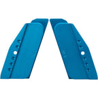 Pro Tuning Handle scales for Shadow I and Taipan, short (Aluminum blue)