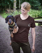 Parforce Women's T-shirts 2-pack (Brown/olive)