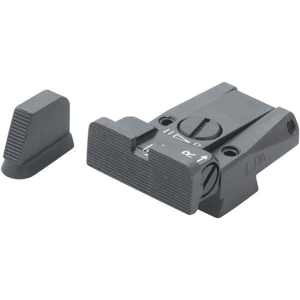 LPA Sights tēmēkļu komplekts SPR priekš CZ 75, 75B, 85 (Target)