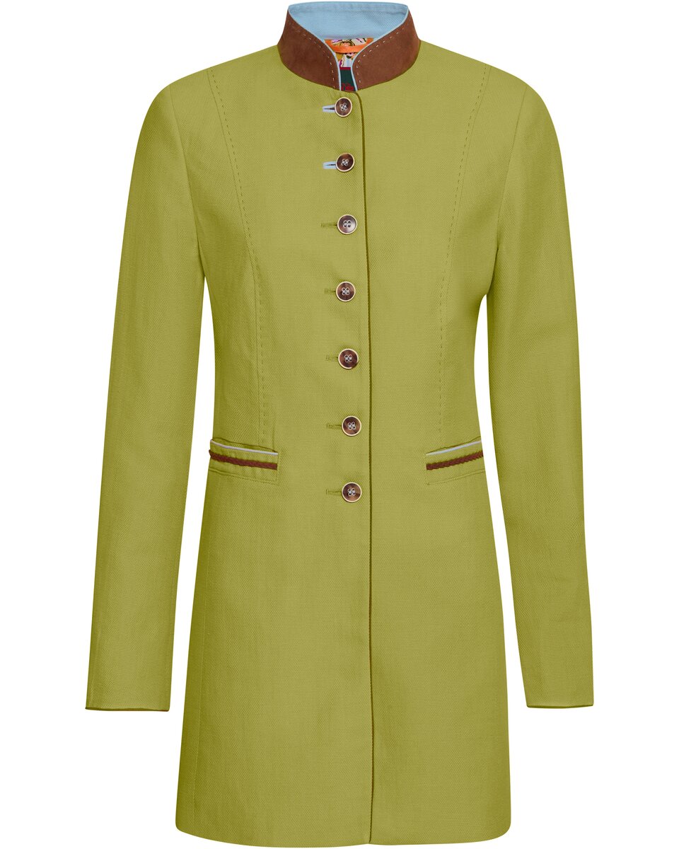 Reitmayer frock coat with contrasting details (Green)