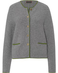 Reitmayer Cardigan with back pleat (Gray)