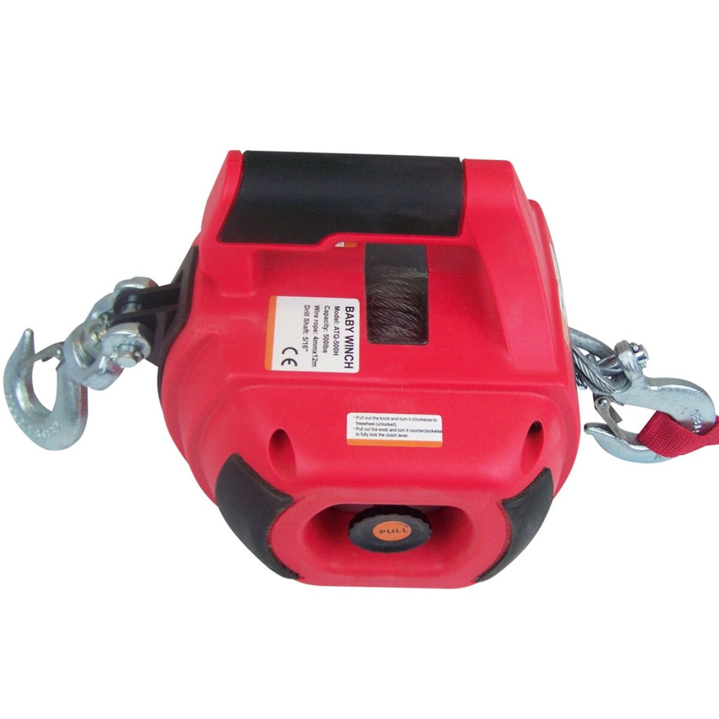 Berger & Schröter Cable winch drill winch for cordless screwdrivers