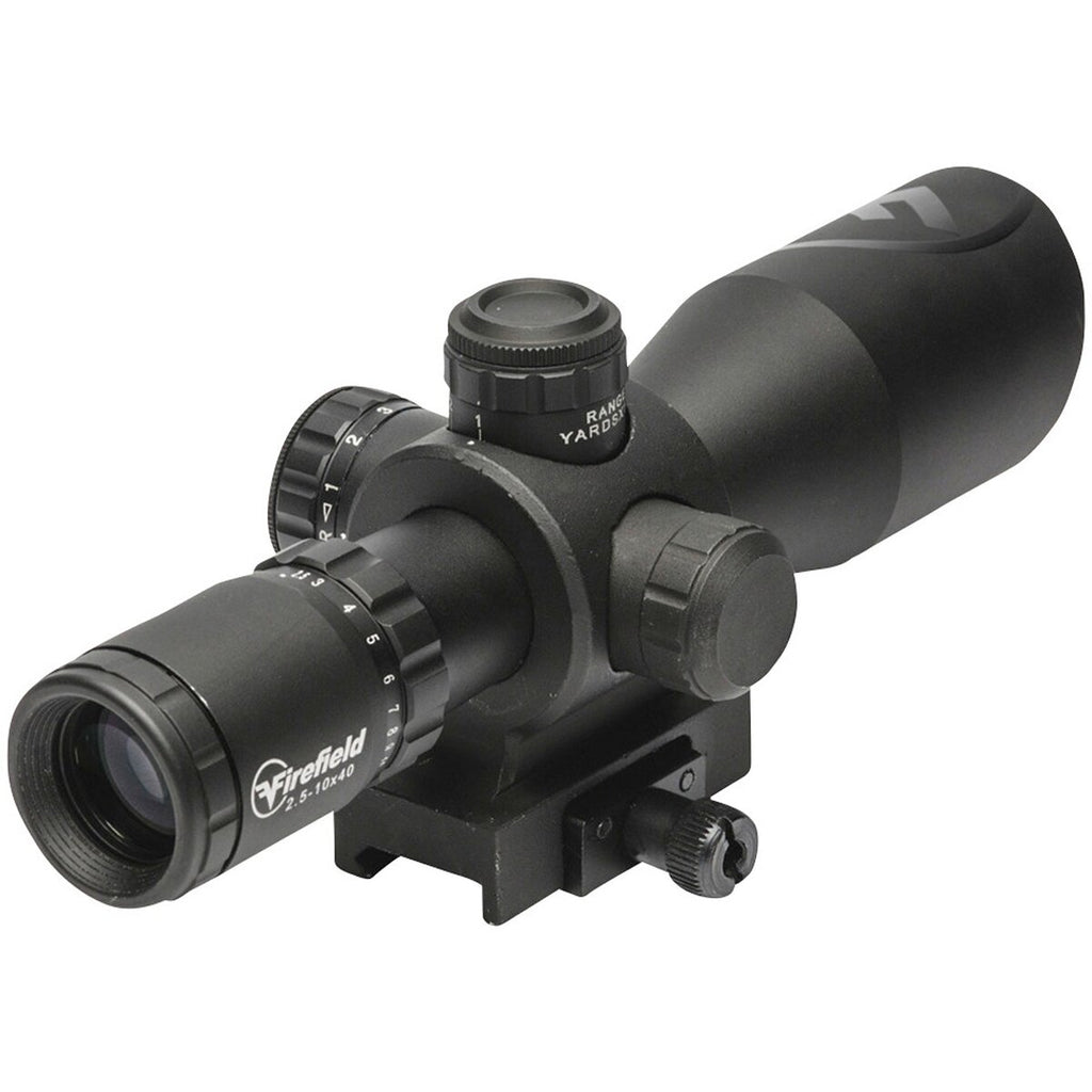 Firefield Barrage 2.5-10x40 rifle scope (Absehen Mil-Dot)