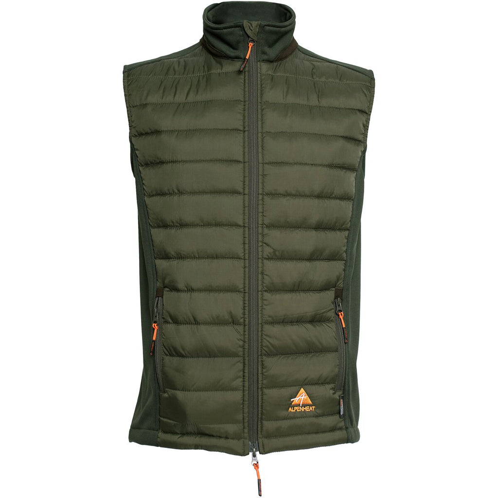 Alpenheat Fire-Air AJ35G-APP heated vest (Olive)