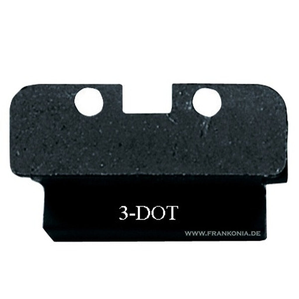 LPA Sights TPU visor for CZ 75 (narrow) (Model White Outline)