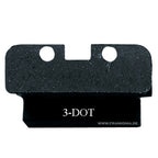 LPA Sights TPU visor for CZ 75 (narrow) (Model White Outline)