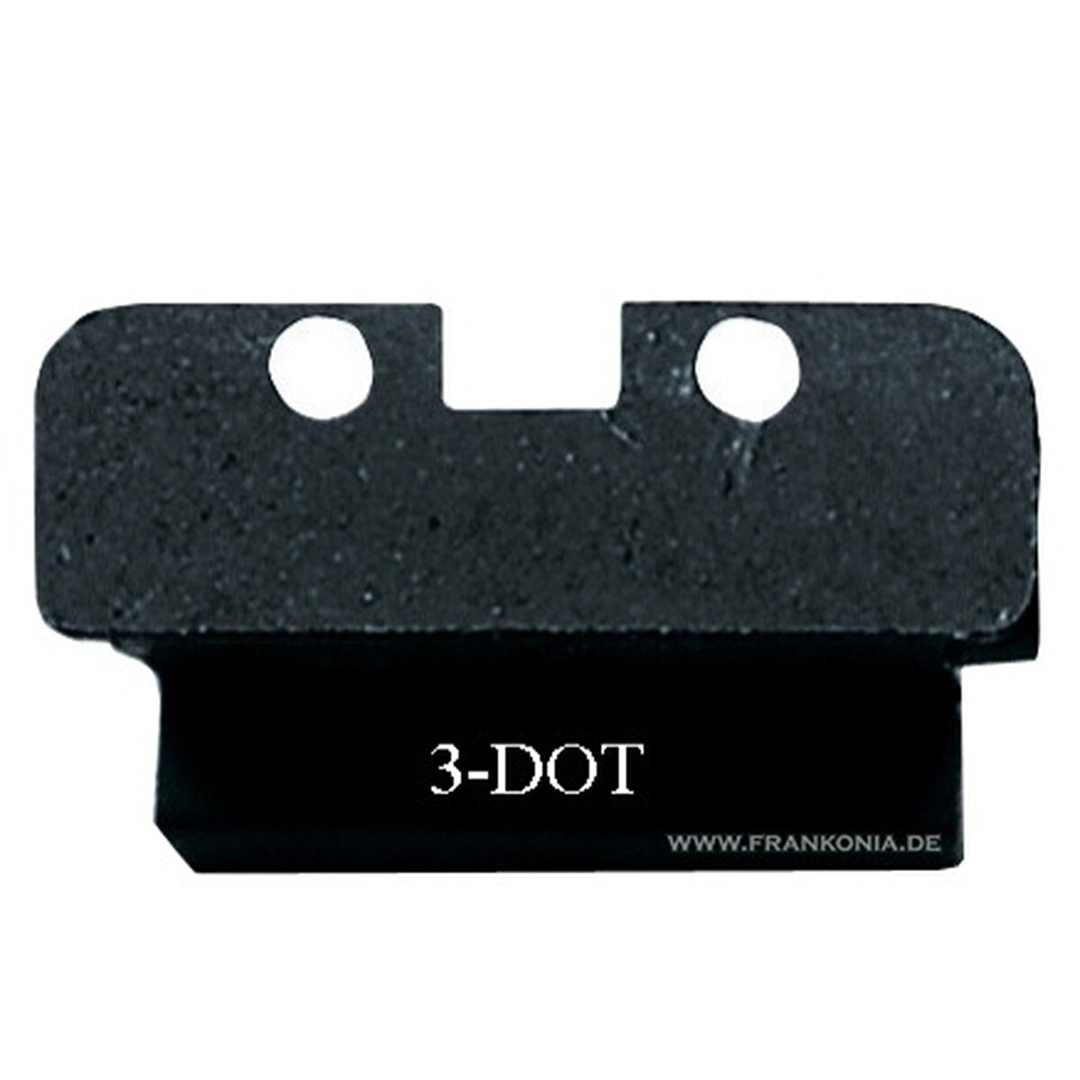 LPA Sights TPU visor for CZ 75 (narrow) (Model White Outline)