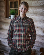 Parforce Hunting blouse Sophistica (Olive/red checkered)