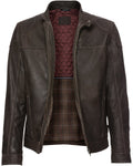 Highmoor Leather jacket (Brown)