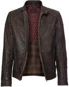Highmoor Leather jacket (Brown)