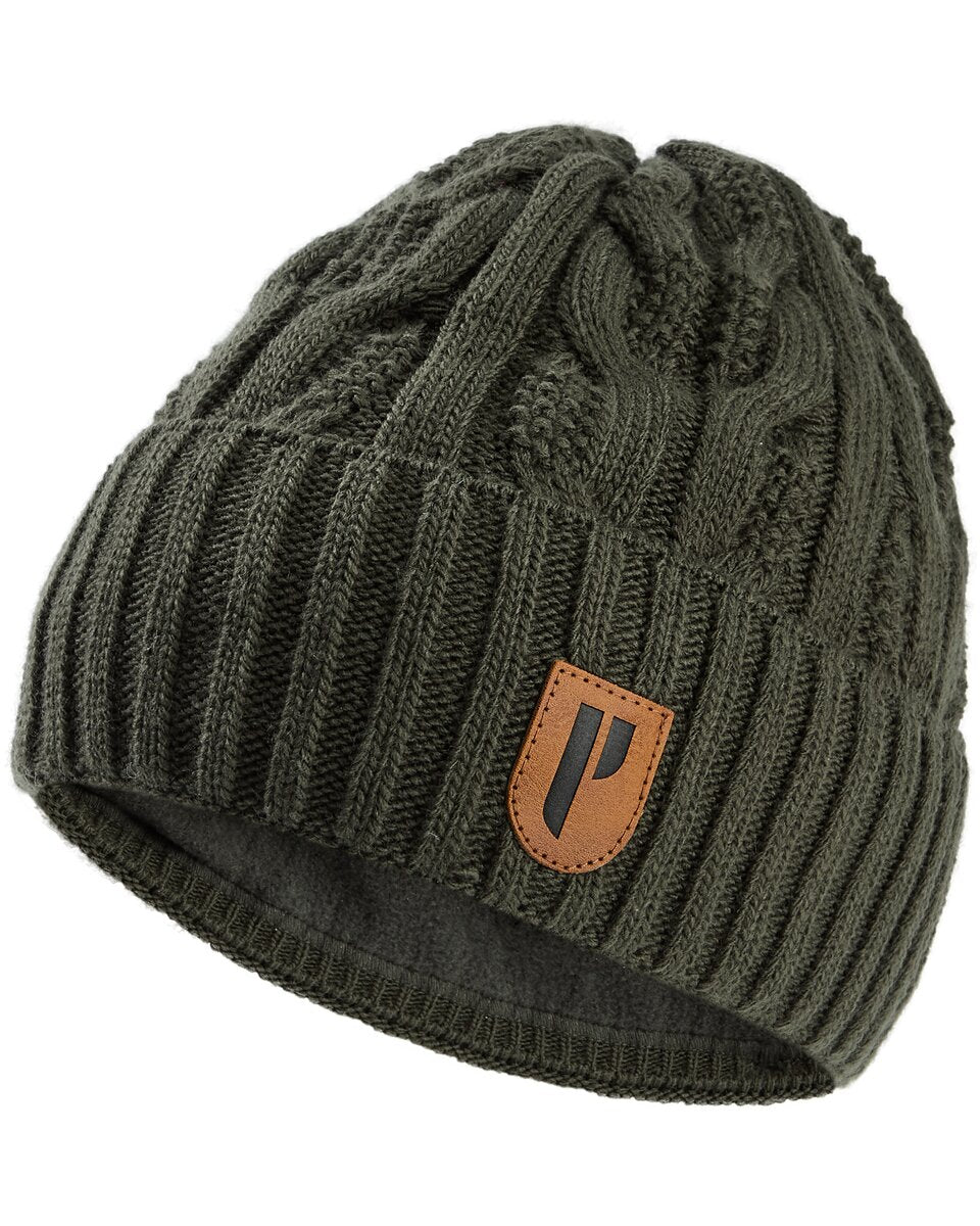 Parforce Active Women's cable knit beanie (Olive)