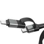 Ansmann Magnetic USB-A & USB-C charging cable