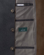 Luis Steindl Jacket with box pleat (Anthracite)