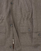 Highmoor herringbone outdoor jacket (Brown/gray)