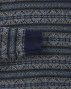 Highmoor Jacquard sweater (Navy/Green)