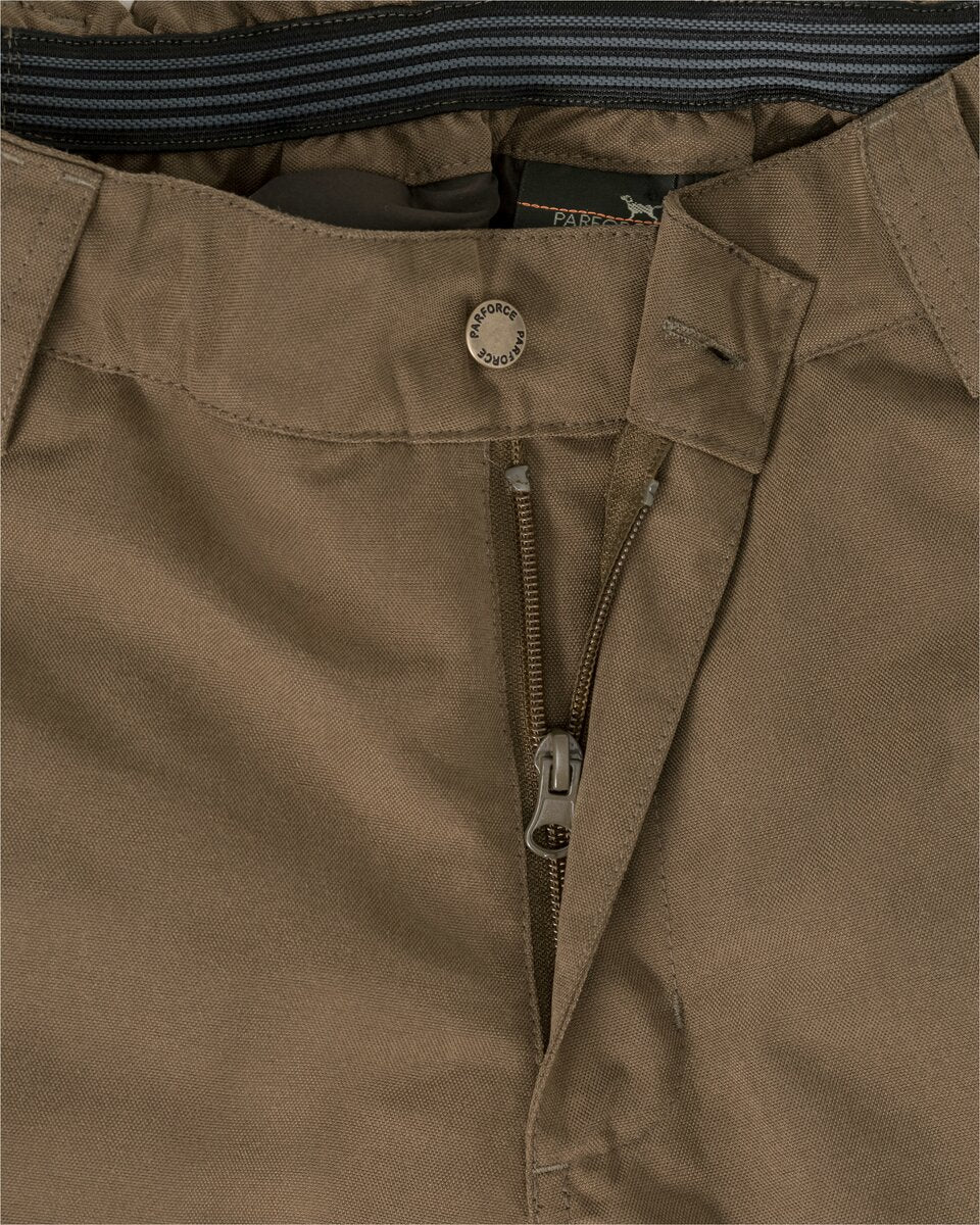 Parforce Women's winter seat trousers Evo Huntex (Olive)