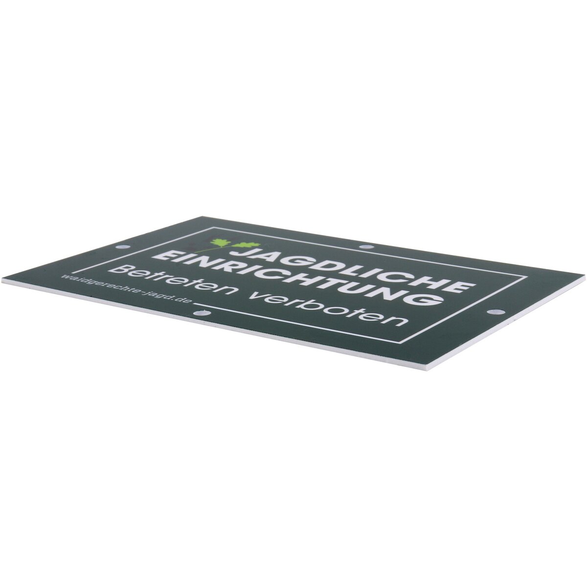Waidgerechte Jagd Hunting equipment sign – pack of 10