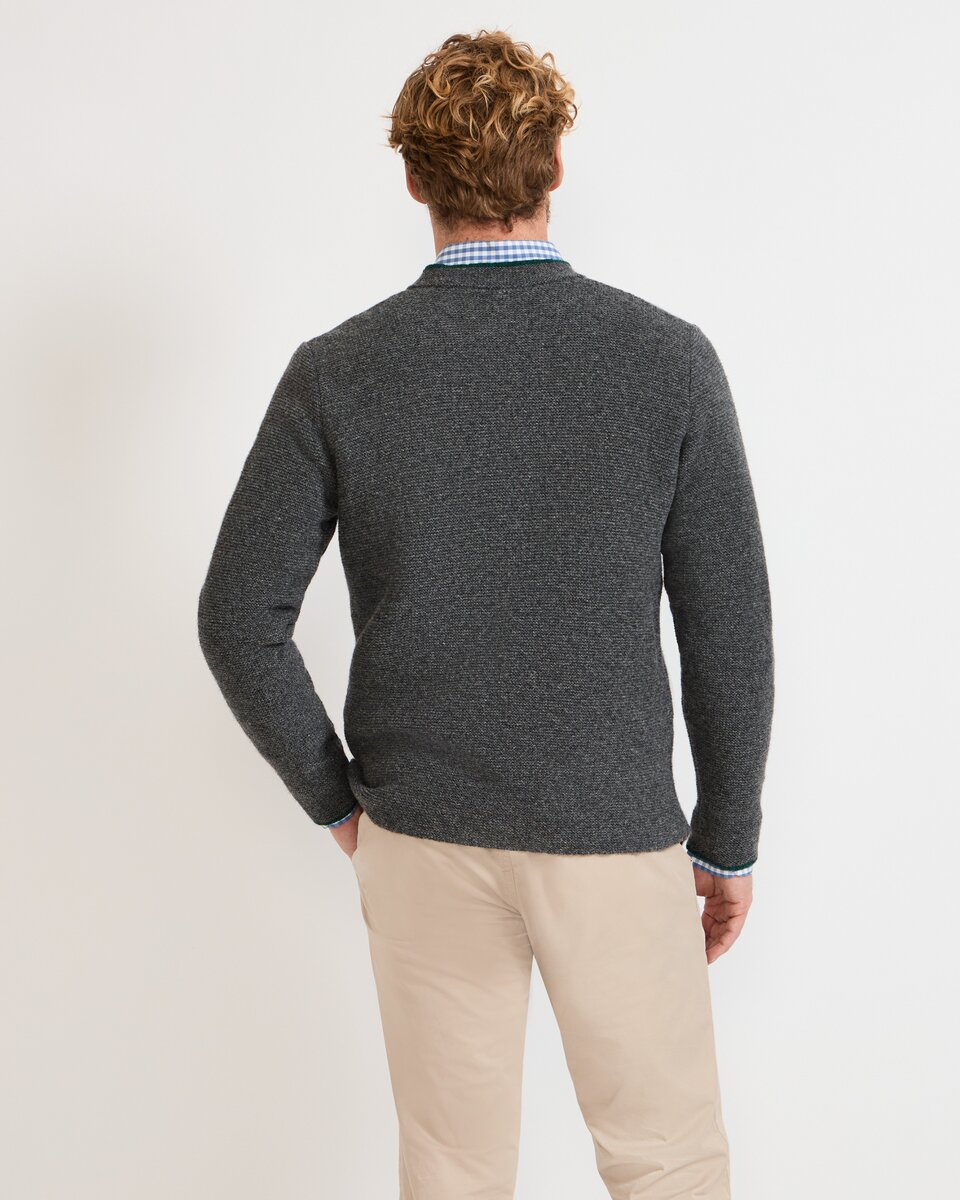 Luis Steindl Left-left cardigan (Gray)