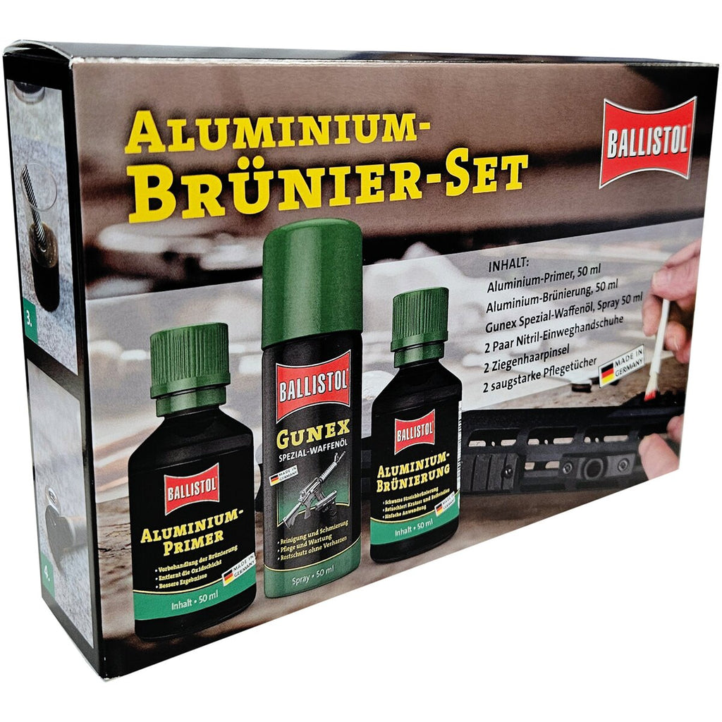 BALLISTOL Aluminium burnishing set – 6 pieces