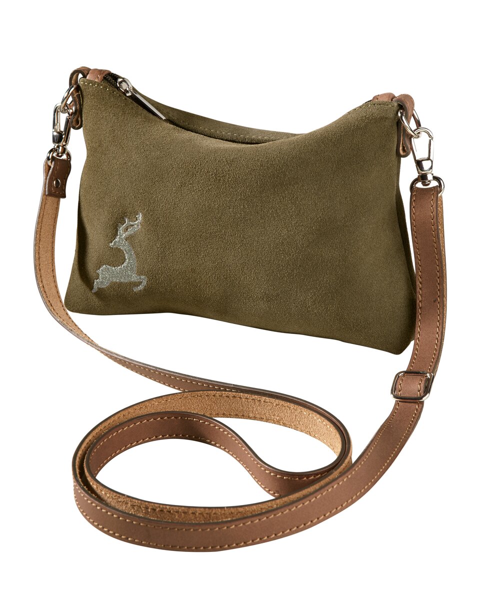 Reitmayer Handbag with deer embroidery (Moss)