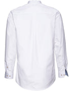 Luis Steindl Stand-up collar shirt (White)