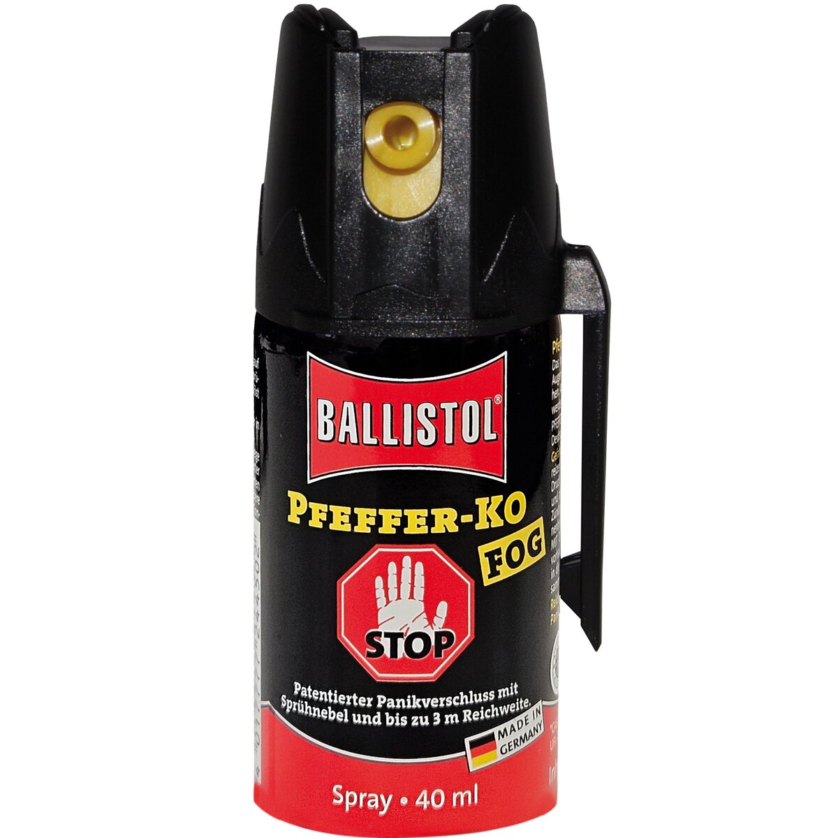 Перцовый баллончик BALLISTOL (CO2) (40 мл) 0,04 л