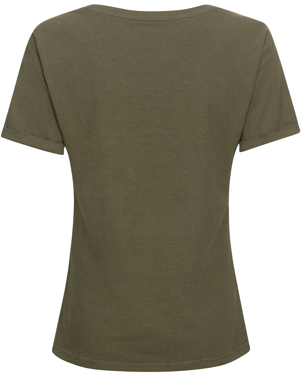 Parforce Women's set of 2 T-shirts Heartbeat (Brown/olive)