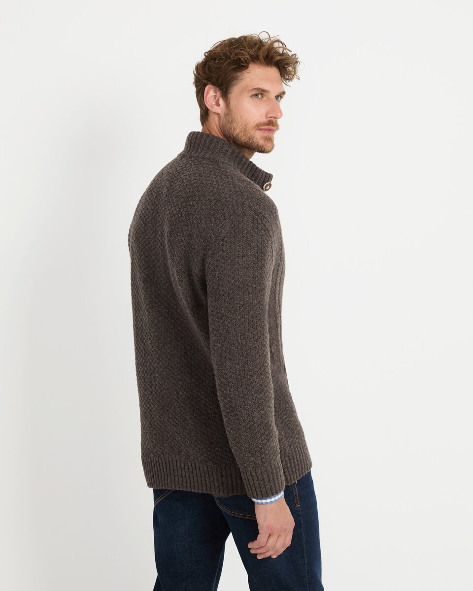 Luis Steindl Cable cardigan (Taupe)