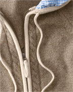 Reitmayer Cardigan with hood (Taupe/natural)