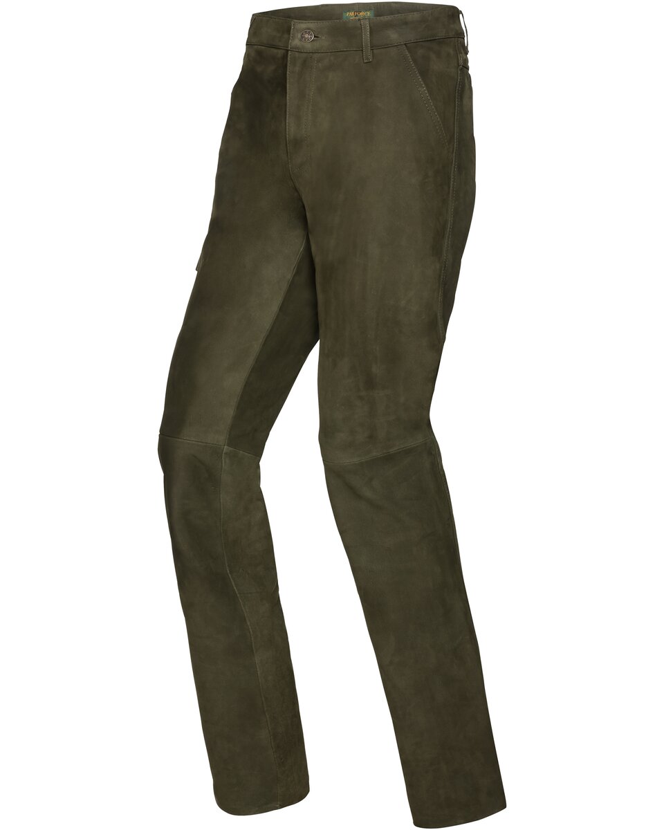 Parforce Buffalo leather trousers (Olive)
