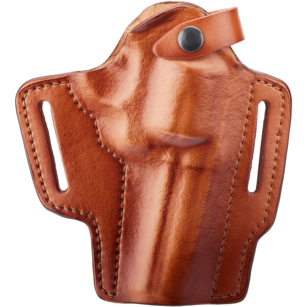 Front Line Holster Pancake Leather Full Size (4" Rev. 357)