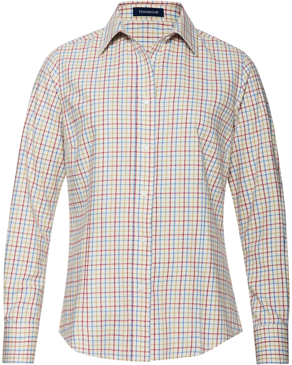 Highmoor Blouses in a double pack (Blue/White with Tattersall)