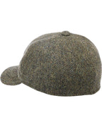 Parforce Herringbone Tweed Cap (Olive)