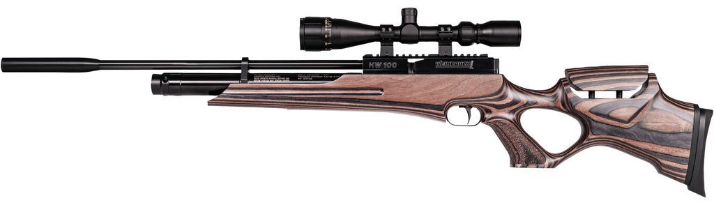 Weihrauch Sport compressed air rifle HW 100 T laminated wood (Kaliber 4,50)