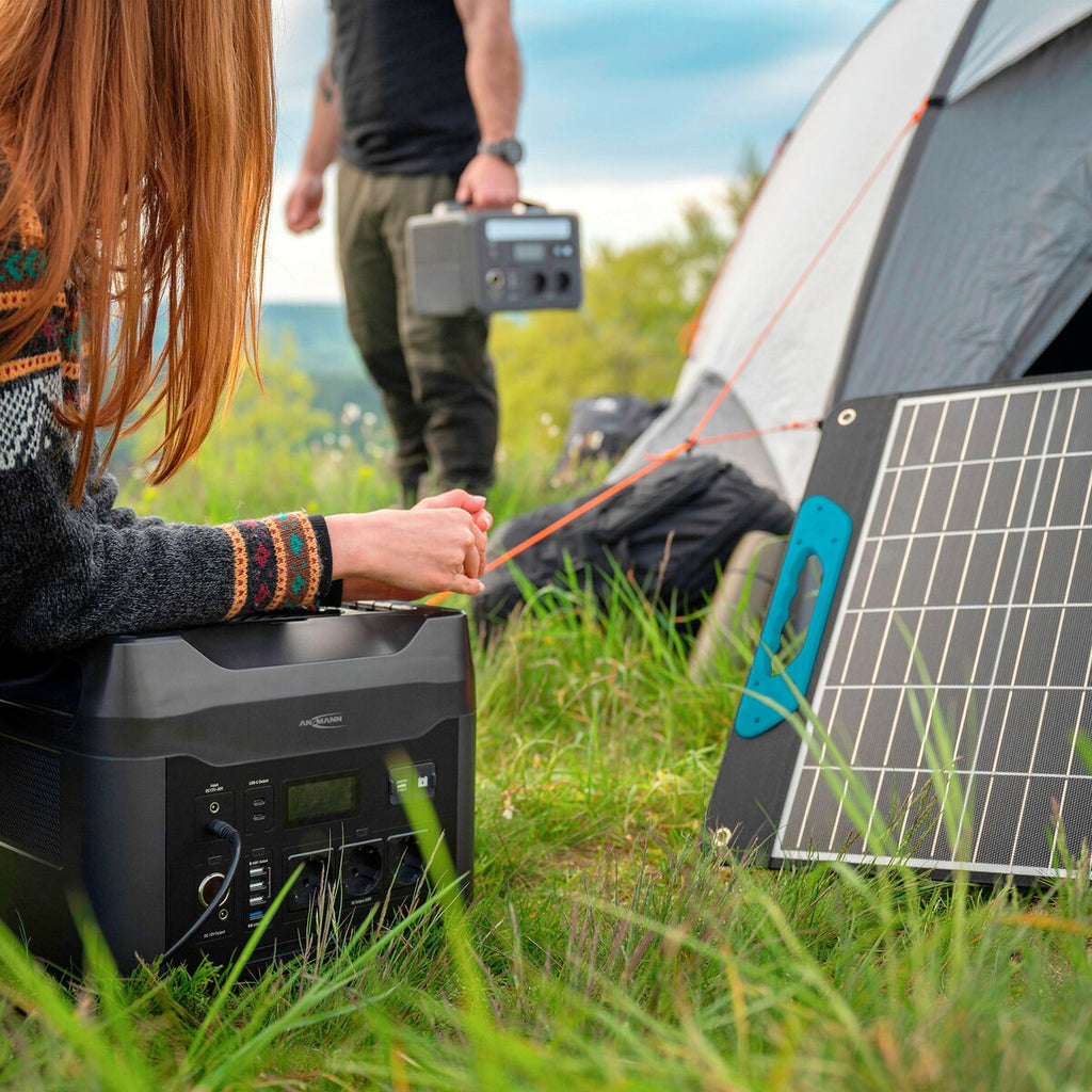 Ansmann Solar panel Powersupply 100W-cb