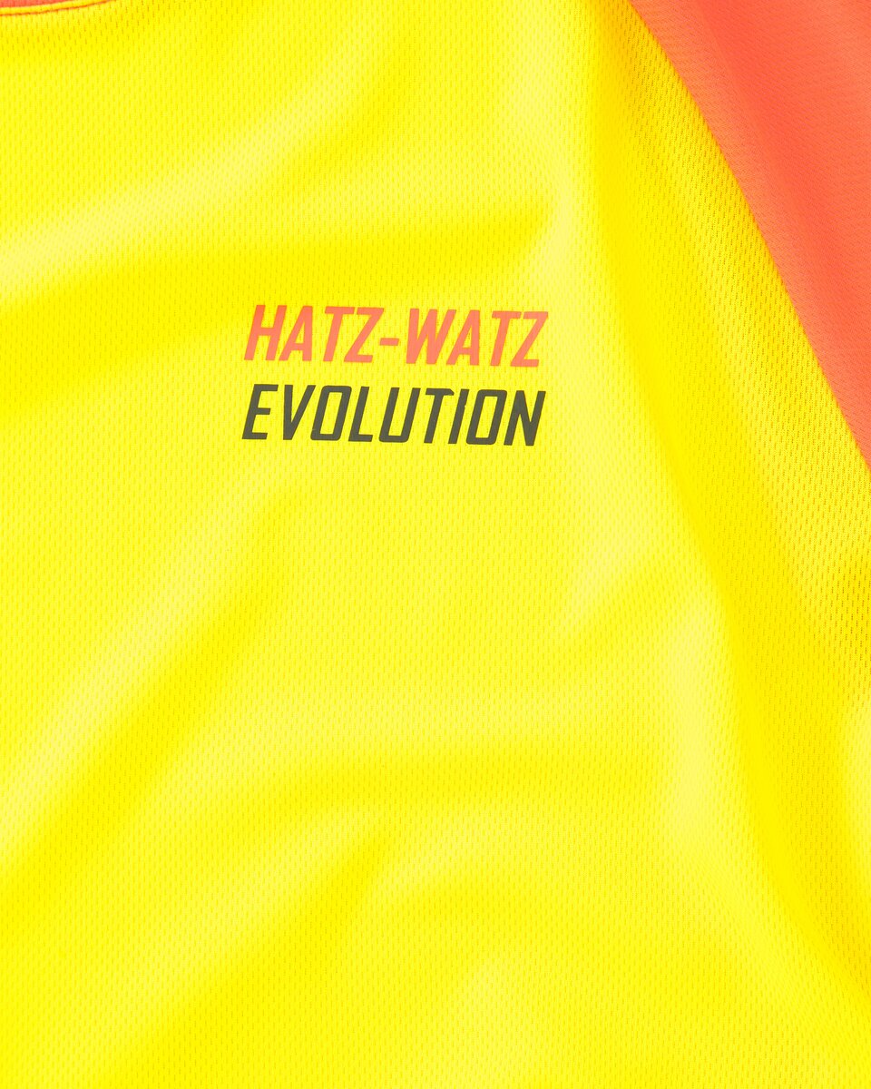Parforce Functional long sleeve Hatz-Watz Evolution (HiVis Orange/HiVis Yellow)