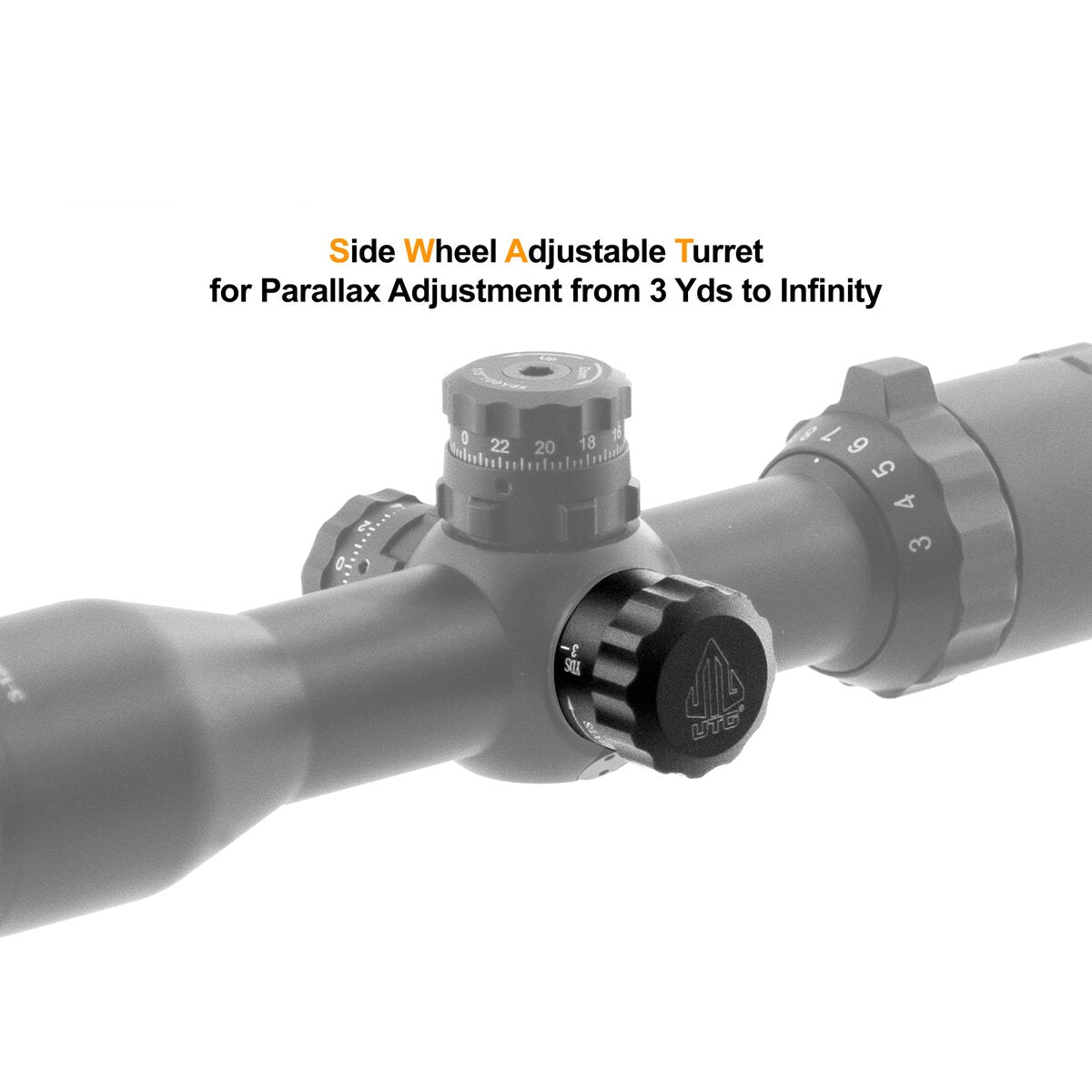 UTG Riflescope Bug Buster 3-12x32 (With Picatinny mounting parts)