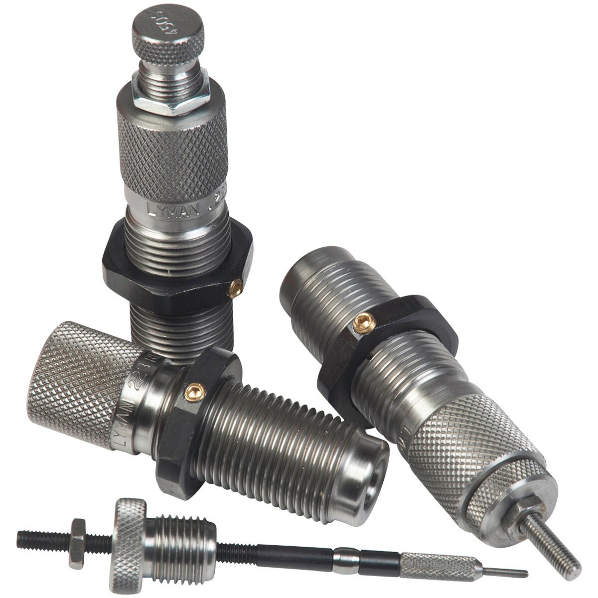Lyman Die set DeLuxe – 3 pieces. (.45 ACP)
