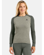 Odlo Women's underwear set Active Warm Eco (Green)