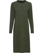 Highmoor Knitted dress with round neck (Blue)
