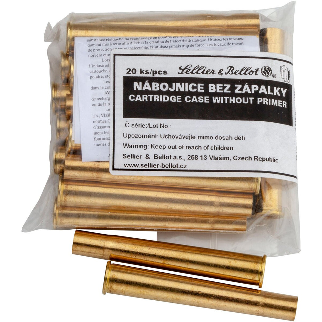 Sellier & Bellot Sleeves 6.5x55 (Caliber 6.5x55) — Pack of 20 pcs
